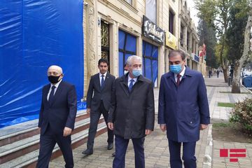 Baş Nazirin müavini Əli Əhmədov Gəncəyə səfər edib