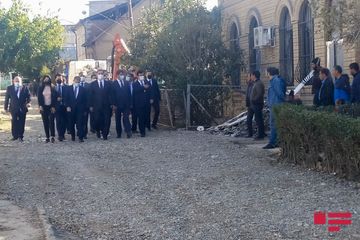 Türkiyənin Baş Ombudsmanı Gəncəyə gedib - YENİLƏNİB