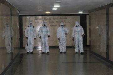 Gəncədə genişmiqyaslı dezinfeksiya işləri aparılıb