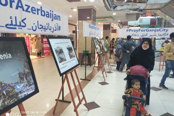 İslamabadın ən böyük alış-veriş mərkəzində “Ermənistan mülki əhalini qətlə yetirir. Erməni təcavüzünə son” adlı aksiya keçirilir - VİDEO