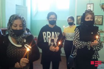 Gəncədə erməni terroru nəticəsində həlak olmuş 13 yaşlı Artur Mayakovu anım mərasimi keçirilib - FOTO - YENİLƏNİB