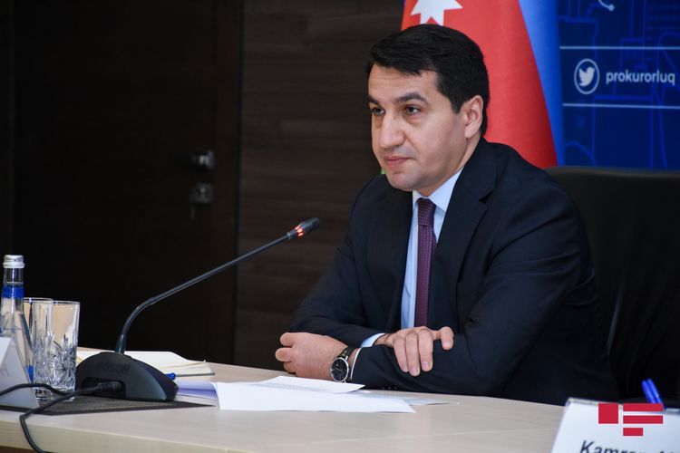 Hikmet Hajiyev: Forest fire erupted as Armenia attacked Azerbaijan