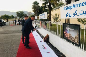 Pakistanda xarici ölkələrin səfirliklərinin yerləşdiyi anklavda erməni terrorunun fəsadlarını əks etdirən xüsusi güşə yaradılıb  - FOTO - VİDEO