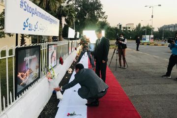 Pakistanda xarici ölkələrin səfirliklərinin yerləşdiyi anklavda erməni terrorunun fəsadlarını əks etdirən xüsusi güşə yaradılıb  - FOTO - VİDEO