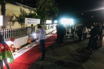 Pakistanda xarici ölkələrin səfirliklərinin yerləşdiyi anklavda erməni terrorunun fəsadlarını əks etdirən xüsusi güşə yaradılıb  - FOTO - VİDEO