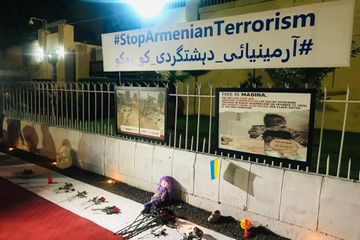Pakistanda xarici ölkələrin səfirliklərinin yerləşdiyi anklavda erməni terrorunun fəsadlarını əks etdirən xüsusi güşə yaradılıb  - FOTO - VİDEO