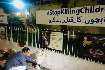 Pakistanda xarici ölkələrin səfirliklərinin yerləşdiyi anklavda erməni terrorunun fəsadlarını əks etdirən xüsusi güşə yaradılıb  - FOTO - VİDEO