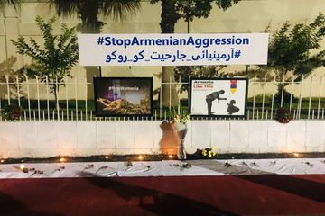 Pakistanda xarici ölkələrin səfirliklərinin yerləşdiyi anklavda erməni terrorunun fəsadlarını əks etdirən xüsusi güşə yaradılıb  - FOTO - VİDEO