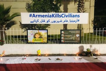 Pakistanda xarici ölkələrin səfirliklərinin yerləşdiyi anklavda erməni terrorunun fəsadlarını əks etdirən xüsusi güşə yaradılıb  - FOTO - VİDEO