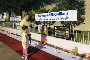 Pakistanda xarici ölkələrin səfirliklərinin yerləşdiyi anklavda erməni terrorunun fəsadlarını əks etdirən xüsusi güşə yaradılıb  - FOTO - VİDEO