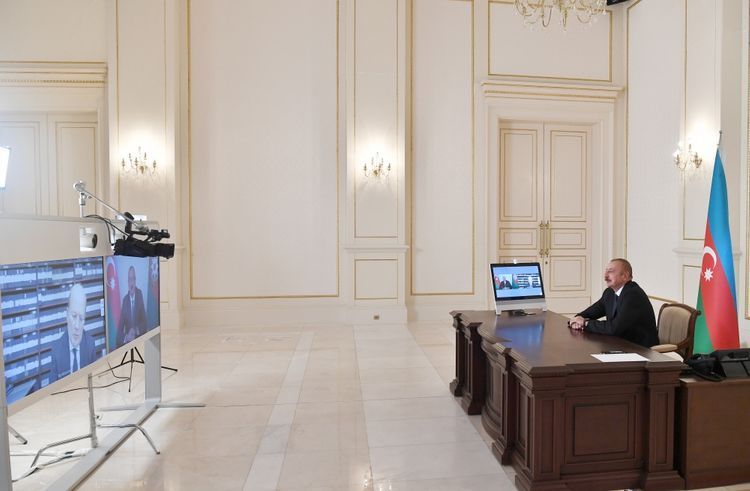 Президент Ильхам Алиев: Конструктивный подход основывается на четырёх резолюциях Совета Безопасности ООН