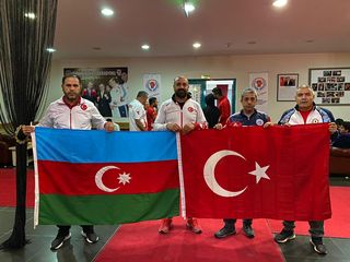 Azərbaycan və Türkiyə boksçuları qardaşlıq mesajı veriblər: “Qarabağ Azərbaycandır!” - VİDEO