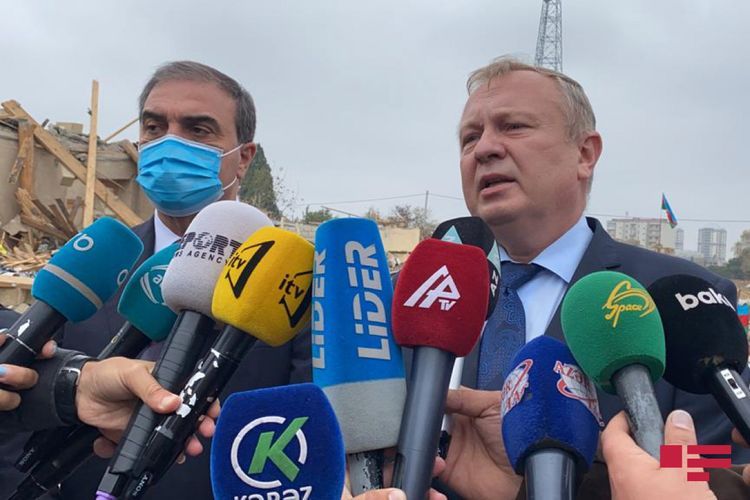 Belarus Ambassador: I was shocked by what I saw in Ganja, in the XXI century, it is inadmissible to launch a missile into the city while people are sleeping