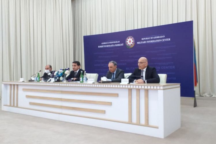 Armenia falling into a frenzy continues to bomb the surrounding areas, even when diplomats are in Barda and Tartar, says Assistant to Azerbaijani President
