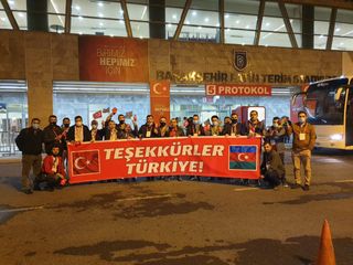 Türkiyədə Azərbaycan çempionuna dəstək pankartı açılıb: “Yanındayıq “Qarabağ”, Avropa Liqasında uğurlar”