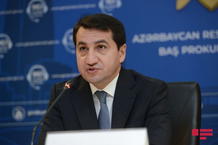 Hikmat Hajiyev: “Armenia commited numerous military crimes and crimes against humanity”