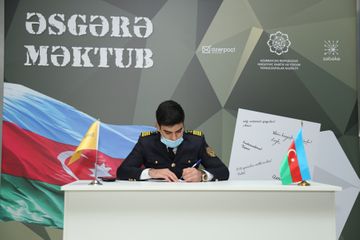 NRYTN: Əsgərlərə 10 mindən çox məktub göndərilib - FOTO