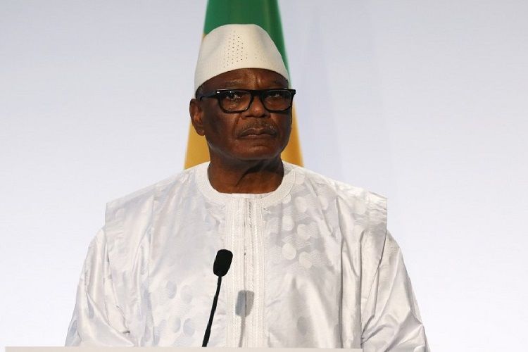 Ex-Malian president Keita hospitalized at private clinic