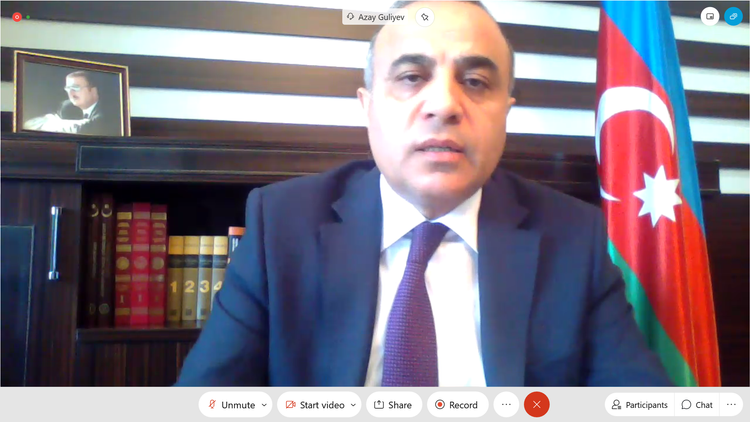 Azay Quliyev ATƏT PA-nın  Büro iclasında Ermənistanın cəzalandırılmamasını tənqid edib