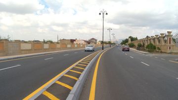 Hacıqabul-Muğan avtomobil yolu yenidən qurulub