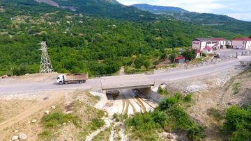 AAYDA: 68 min əhalinin istifadə etdiyi yolun tikintisi yekunlaşmaq üzrədir - FOTO