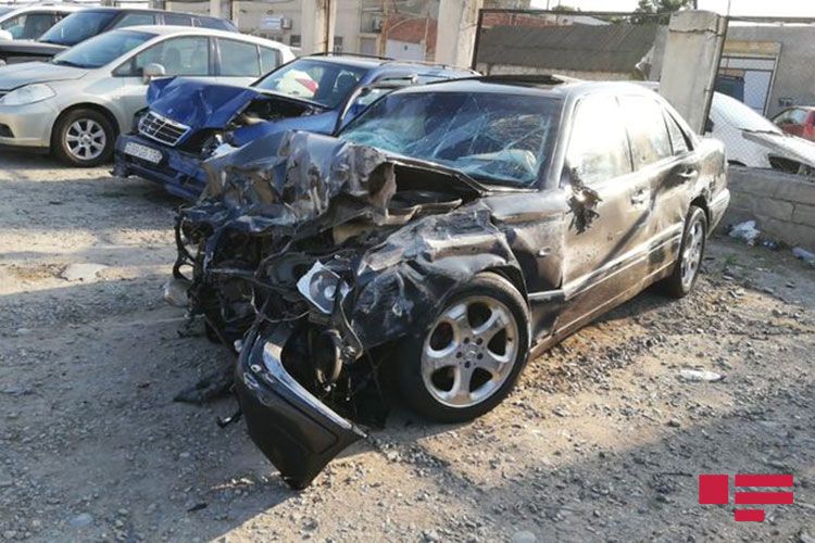 Sumqayıtda iki minik avtomobili toqquşub, 7 nəfər xəsarət alıb - YENİLƏNİB