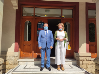 Əlcəzairin ölkəmizdəki səfiri Naxçıvan MR Daimi Nümayəndəliyinin rəhbəri ilə görüşüb