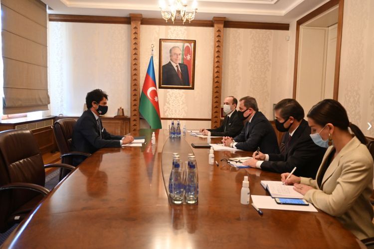 Azerbaijani FM meets with Italy’s ambassador to Azerbaijan