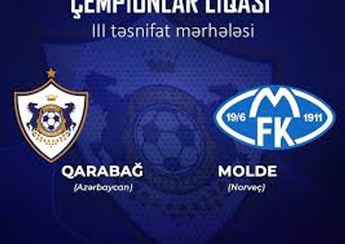 UEFA "Qarabağ" - "Molde" oyununun yerini və vaxtını açıqlayıb