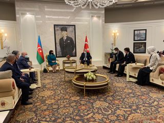 Sahibə Qafarova Türkiyədə səfərdədir
