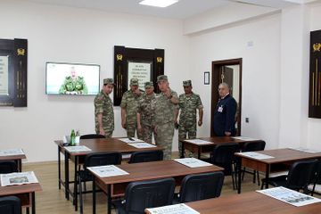 Хикмет Гаджиев и Керим Велиев посетили ряд воинских частей, дислоцированных на передовой линии