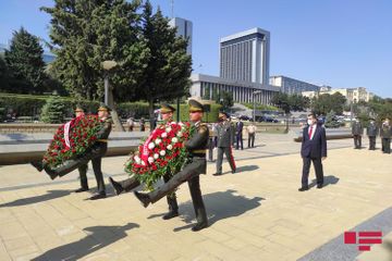 Состоялась поминальная церемония в связи со 102-й годовщиной освобождения Баку от армяно-большевистской оккупации