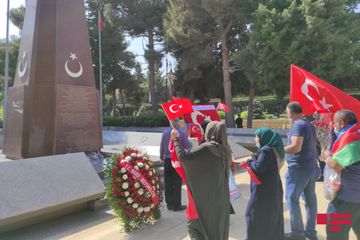 Bakıda Türkiyəyə dəstək aksiyası keçirilib - FOTO