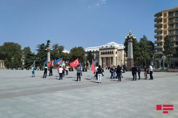 Над Гянджой проводятся показательные полеты военных самолетов Азербайджана и Турции – ОБНОВЛЕНО  - ФОТО