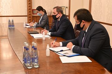 Ceyhun Bayramov İsveç Krallığının yeni səfirini qəbul edib