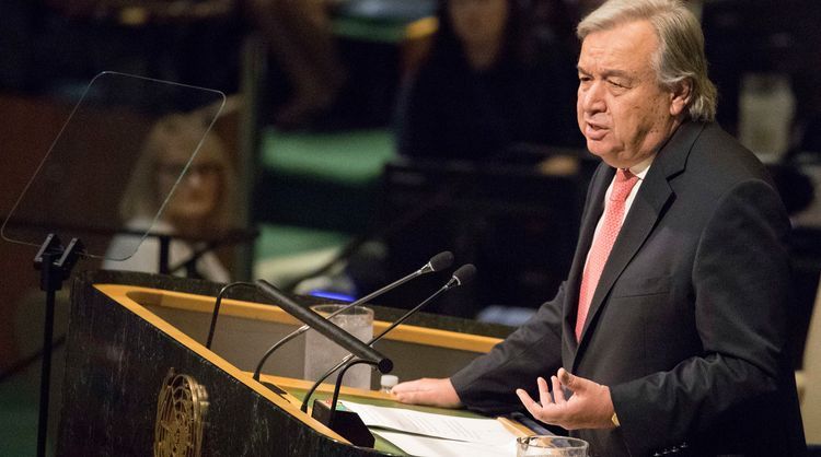 UN Secretary General: Outbreak of coronavirus is out of control