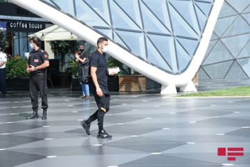 “Qalatasaray” klubu Bakıya gəlib - FOTOSESSİYA