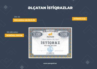 "AzerGold" 20 mln. dollarlıq istiqraz buraxacaq
