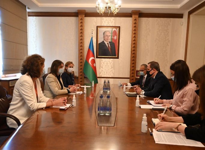 Azerbaijani FM meets with  Head of ICRC Delegation in Azerbaijan