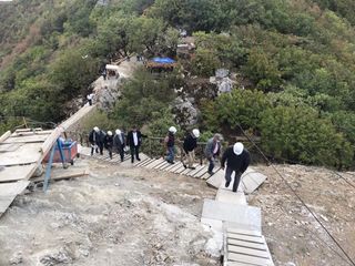 Dövlət Xidmətinin rəis müavini Çıraqqalada aparılan bərpa işləri ilə tanış olub