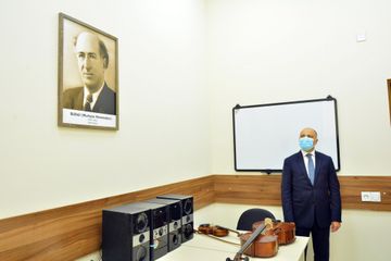 Kövkəb Səfərəliyeva adına 16 nömrəli Uşaq Musiqi Məktəbinin əsaslı təmirdən sonra açılışı keçirilib