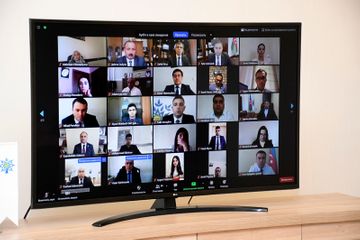 ““Əsrin müqaviləsi” və Azərbaycanın müasir reallıqları” mövzusunda videokonfrans keçirilib