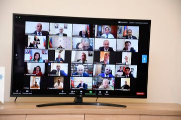 ““Əsrin müqaviləsi” və Azərbaycanın müasir reallıqları” mövzusunda videokonfrans keçirilib