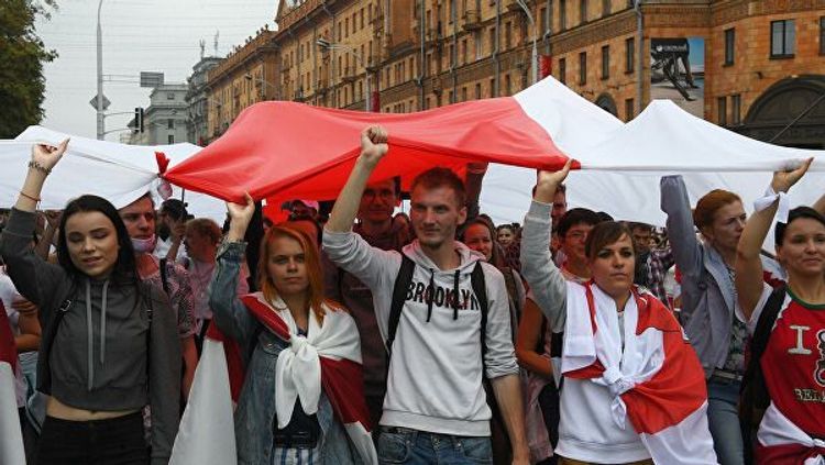 В Минске начался марш оппозиции