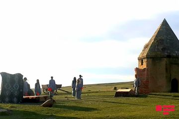Şamaxıda Kələxana türbələrində ilk dəfə tamaşa təqdim olunub - FOTO