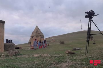 Şamaxıda Kələxana türbələrində ilk dəfə tamaşa təqdim olunub - FOTO