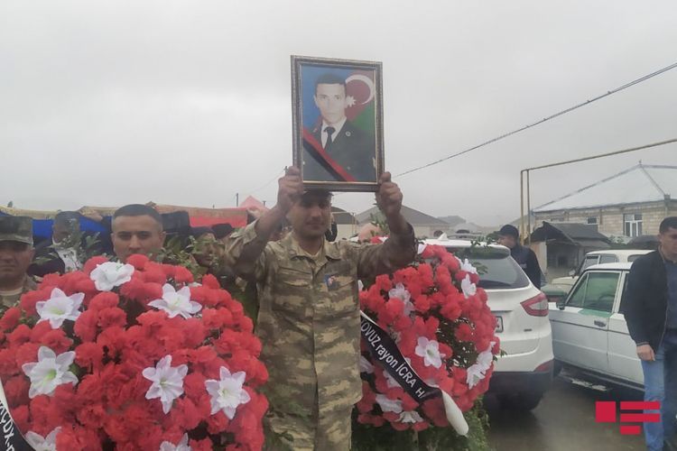 Martyred Azerbaijani serviceman buried - UPDATED