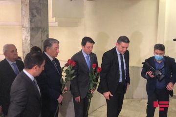 Milli Məclisin sədri Sahibə Qafarova Rusiyada rəsmi səfərdədir - FOTO