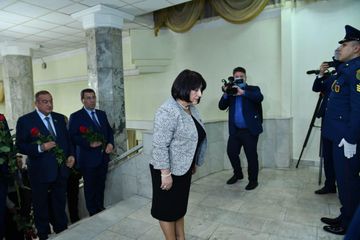 Milli Məclisin sədri Sahibə Qafarova Rusiyada rəsmi səfərdədir - FOTO