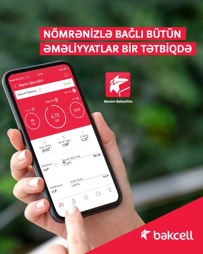“My Bakcell” – the ultimate solution for managing your account
